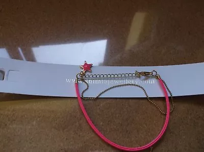 £2.50 • Buy Brand>new>genuine>double>shimla>bright>pink>strained>and>star>charm>bracelet